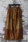 Mutedance 24 Spring/Summer Spliced Skirt MD-MD24SS91-JIUJIN Old Gold PM126